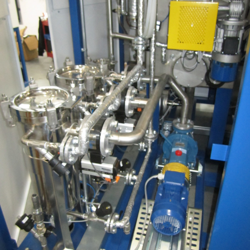 Duplo sistema de filtração da máquina de lavagem por álcool modificado KP 100