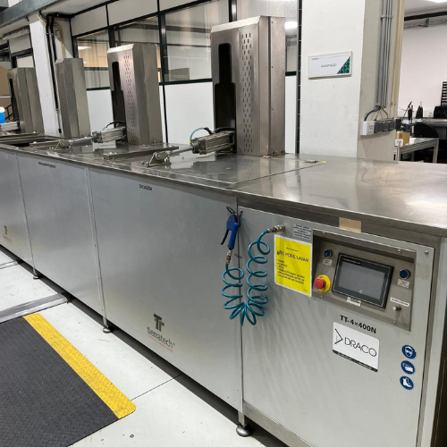 Máquina de lavagem por ultrassons multicuba TT-400N da Tierratech